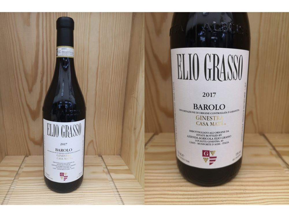 カサ：　バローロ　"ジネストラ　カサ・マテ"（エリオ・グラッソ）BAROLO "GINESTRA Casa Mate"（ELIO GRASSO）