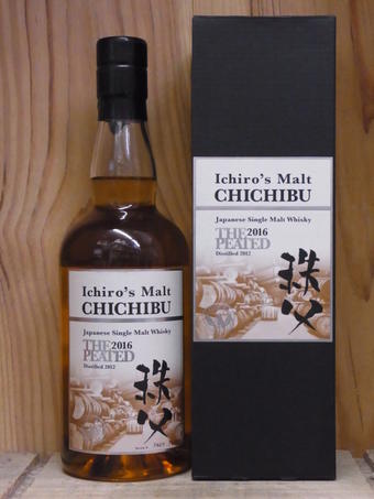 イチローズモルト 秩父 ザ・ピーテッド 2016 54.5度 700ml　Ichiro's Malt CHICHIBU THE PEATED　Bottled 2016 54.5% 700ml