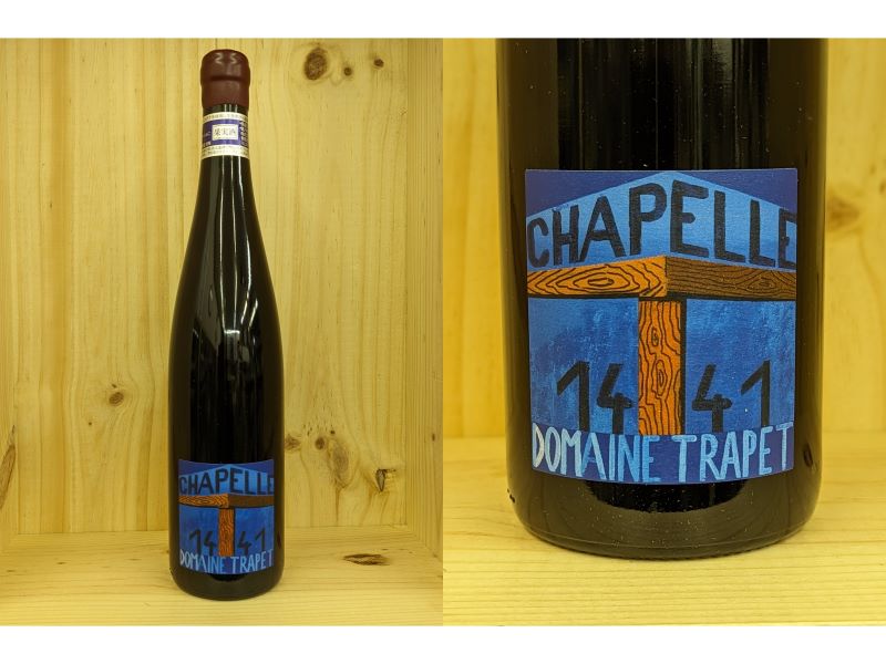 正規品：赤：[2021]　アルザス　ピノ・ノワール　シャペル　1441（トラペ） ALSACE　PINOT NOIR CHAPELLE 1441 (Trapet)のサムネイル