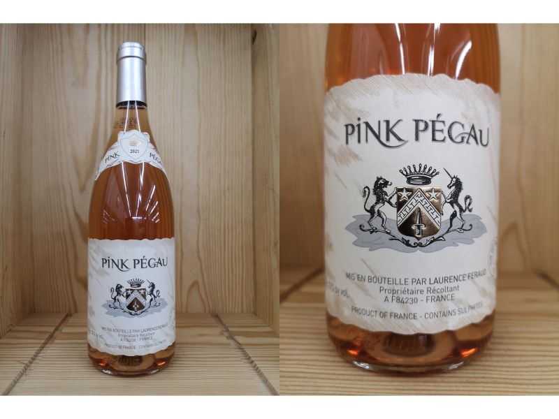 ロゼ：[2021]　ロゼ・ピンク・ペゴー　ヴァン・ド・フランス　(シャトー・ペゴー)　Vin de France Rose"Pink Pegau" (Chateau Pegau)