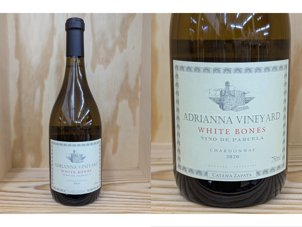 容量：750mlアドヴォケイト99点「The nose of the 2020 White Bones Chardonnay is an explosion of thyme and rockrose, aromatic, open, ex...