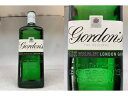 ゴードン　ジン　グリーンボトル 37.5% 700ml　Gordon's GREEN BOTTLE