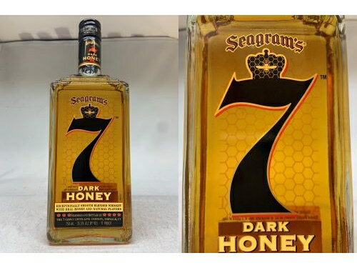 シーグラム　7クラウン　ダーク・ハニー　35.5% 750mlSeagram's 7 Crown Dark Honey