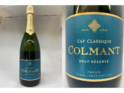 NV コルマン メソッド キャップ クラシック ブリュット レゼルヴ（コルマン/南アフリカ） Colmant Method Cap Classique Brut Reserve