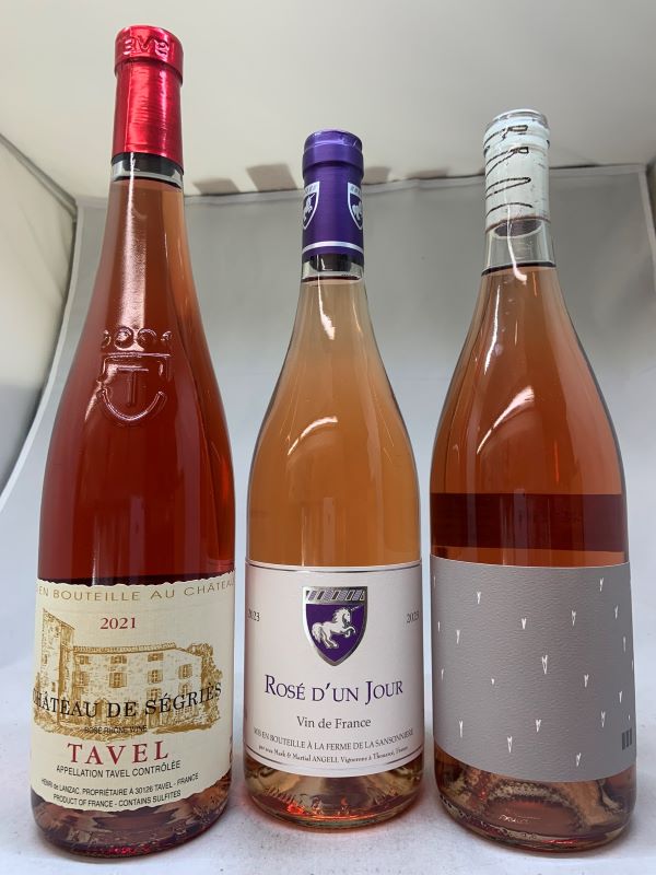 3本SET： 自然派　ロゼワイン3本セット　（サンソニエール　ロゼ・ダンジュール含む）Organic Rose Wine set ()