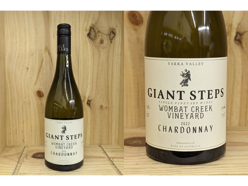 22：白Won：[2022]　ウォンバット・クリーク・ヴィンヤード シャルドネ（ジャイアント・ステップス） Giant Steps　Wombat Creek Vineyard Chardonnayウオンバット