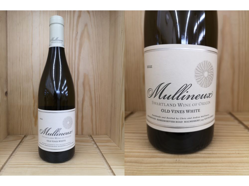 白：　マリヌー　ホワイト オールド・ヴァイン　(南アフリカ/スワートランド） Mullineux White Old Vines　(Swartland, South Africa)