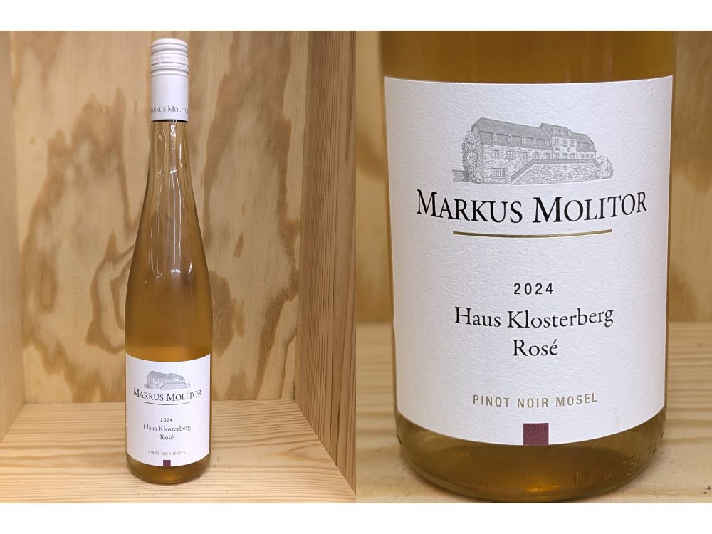 ロゼ： ハウス・クロスターベルク　ロゼ（マーカス・モリトール）Haus Klosterberg Rose (Markus Molitor) マルクス