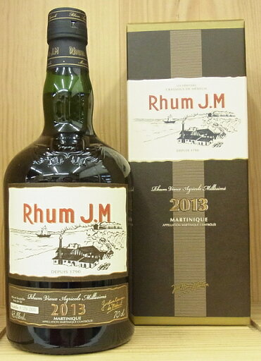 ラム J.M ヴィユー ミレジム 2013 9年 43.8% 700ml(ラムJM ) ラム J.M ヴィユー ミレジム 2013 9年 43.8% 700ml(ラムJM )