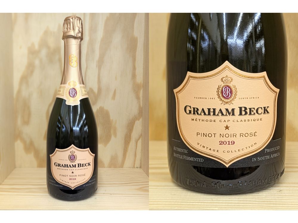 19ロゼ：[2019NV] グラハム・ベック ブリュット・ロゼ ミレジム（南アフリカ/ウエスタンケープ）Graham Beck Brut Rose