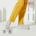 【サイズ交換送料無料】外反母趾 痛くない fitfit フワッポンニットオープントゥ コンフォートシューズ レディース おしゃれ オープントゥ 疲れない 走れる 柔らかい 歩きやすい 靴 フィットフィット