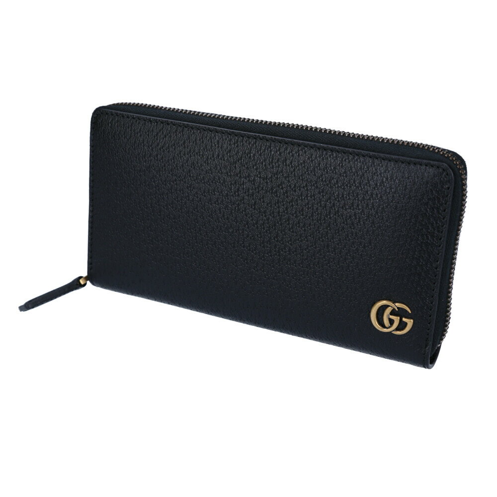 グッチ 長財布（メンズ） グッチ GUCCI 長財布 GG MARMONTレザーラウンド 428736 DJ20T　　フィットハウス