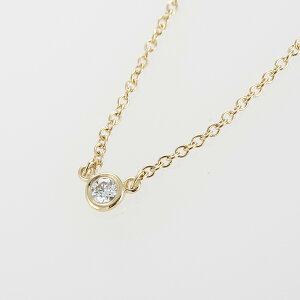 ティファニー TIFFANY ネックレス K18 D0.05ct ダイヤモンド バイザヤード ネックレス 10769213　 ギフトラッピング無料