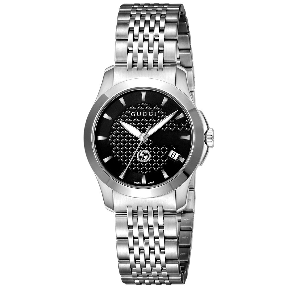 グッチ ビジネス腕時計 レディース グッチ GUCCI 腕時計 Gタイムレス ステンレスベルトLウォッチ YA1265006　　フィットハウス
