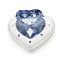 スワロフスキー SWAROVSKI ジュエリーケース ハートボックス ブルー 5115541　　フィットハウス