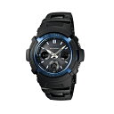 【5月3日−6日限定★クーポン配布中】ジーショック G-SHOCK 腕時計 B・BLUEアナログ電波ソーラーMウォッチ AWG-M100BC-2AJF　　フィットハウス