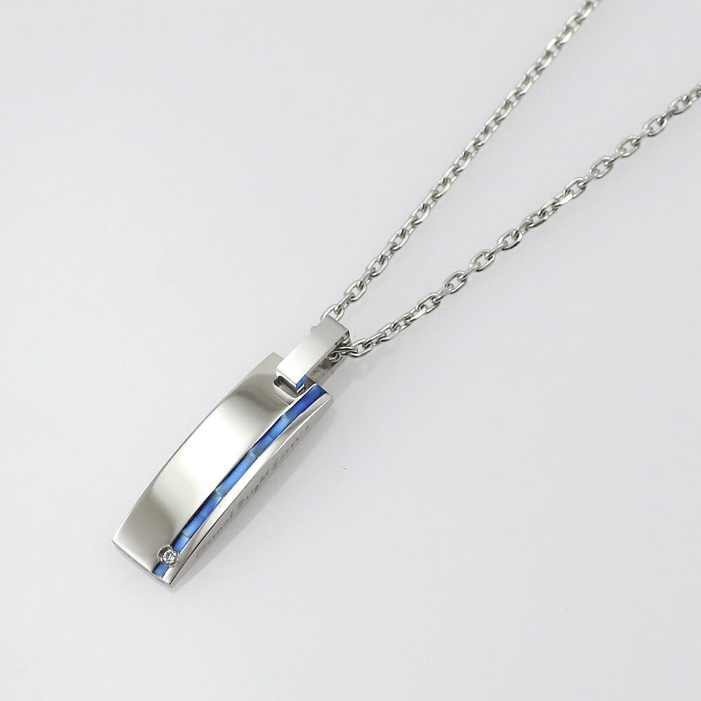 Rakuten - ピュア PURE ネックレス ステン316L PN 0.01ct 40 45 PMS-136　　フィットハウス