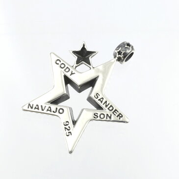 【12月15日限定★ポイント5倍】CODY SANDERSON コディサンダーソン CUTOUT STAR SQUARED C3-01-017 シルバー 0 ギフトラッピング無料