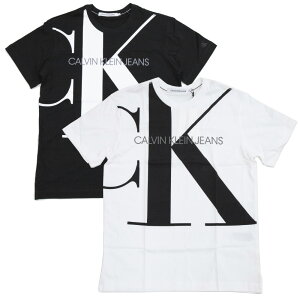カルバンクラインジーンズ Calvin Klein Jeans メンズトップス 胸デカKロゴ半袖Tシャツ J30J314810 01　 ギフトラッピング無料 ラッキーシール対応
