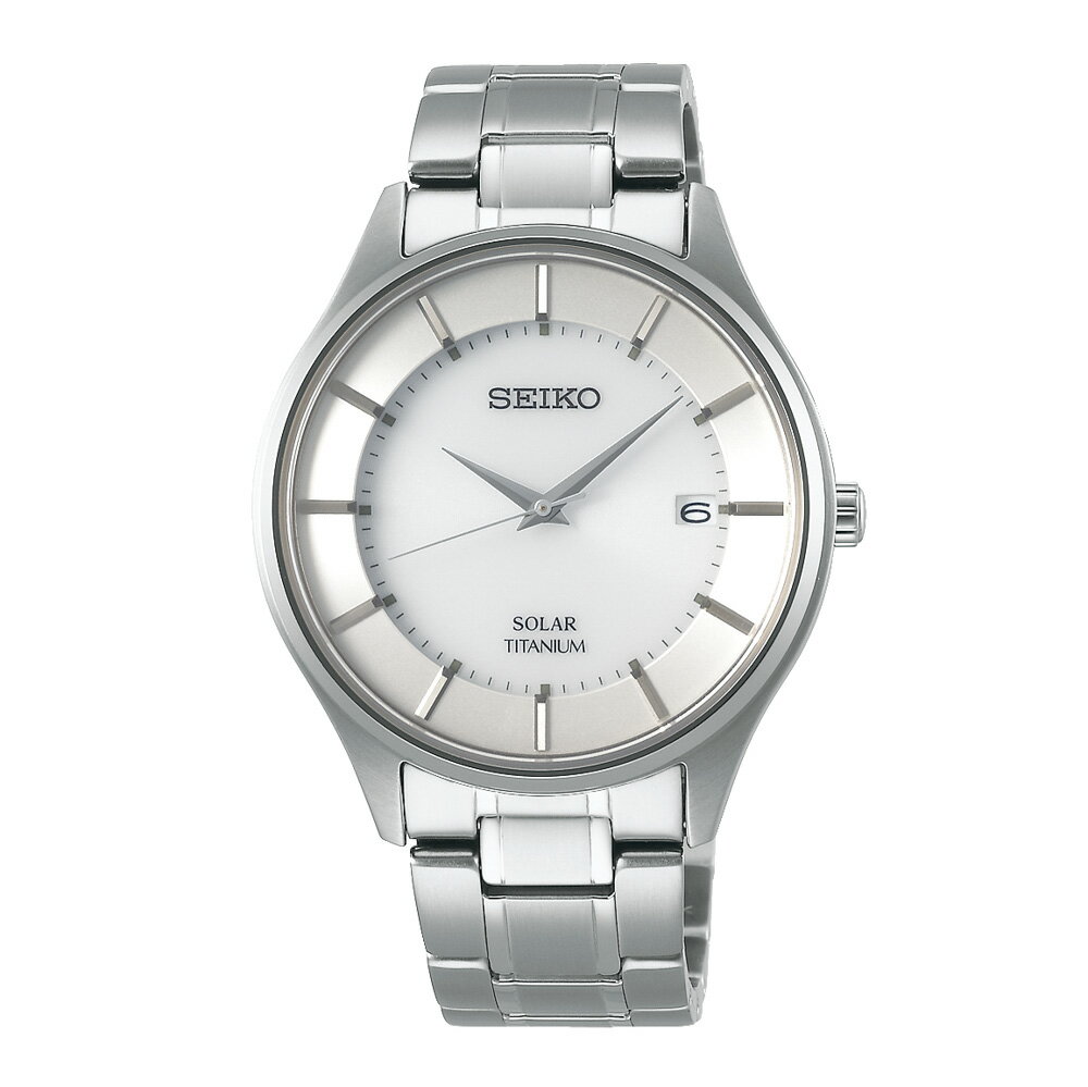 樂天商城 - 【お買い物マラソン期間中ポイント10倍】セイコー SEIKO 腕時計 ラウンドデイトソーラーチタンMウォッチ SBPX101　　フィットハウス