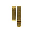 【5月1日-5月6日限定★クーポン配布中】クリスチャンポール Christian Paul 腕時計ベルト 43mm SSメッシュベルト MSH-GLD20 フ...