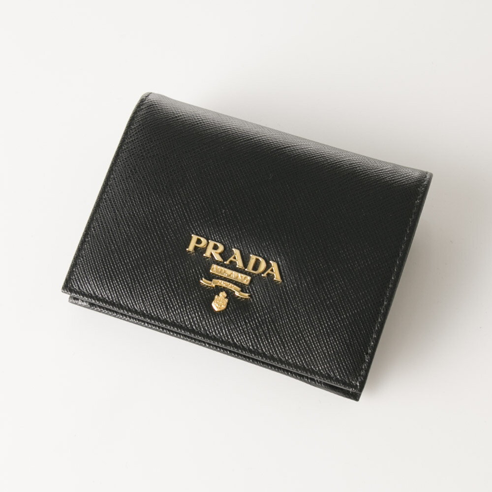 プラダ 財布（レディース） 【スーパーセール期間限定★クーポン配布中】プラダ PRADA 折財布 SAF.METALダイ折中小銭付 1MV204-QWA　　フィットハウス