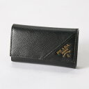 プラダ キーケース プラダ PRADA SAF.METAL6連キーケース/NERO1 2PG222-QME　　フィットハウス