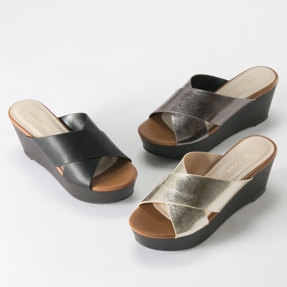 イムサンティル imsentir 厚底クロスミュール 214-190　　フィットハウス