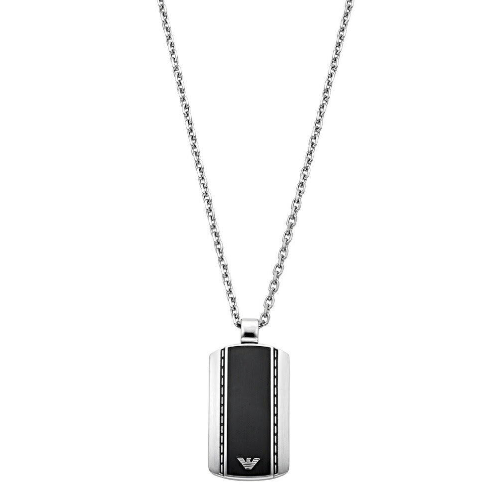 アルマーニ 【5月18日−20日限定★クーポン配布中】エンポリオアルマーニ EMPORIO ARMANI ネックレス イーグルロゴプレートNC EGS1921040　　フィットハウス