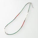 【1月13日-1月15日限定★クーポン配布中】インディアン ジュエリー INDIAN JEWELRY ネックレス ビーズターコイズ BYGOUZ-01　　フィットハウス