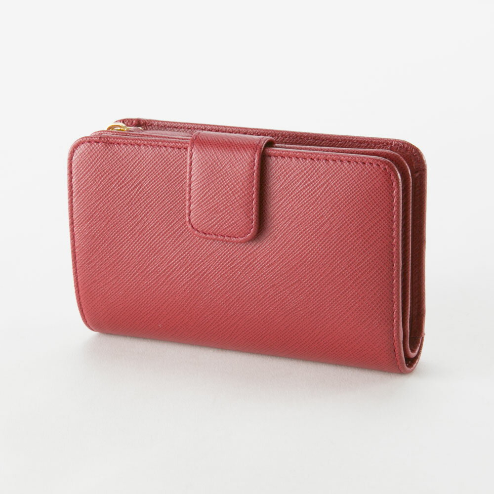【WEB限定価格】プラダ PRADA 折財布 SAF.TRIANGOLO中間L字F/FUOCO 1ML225-QHH　　...
