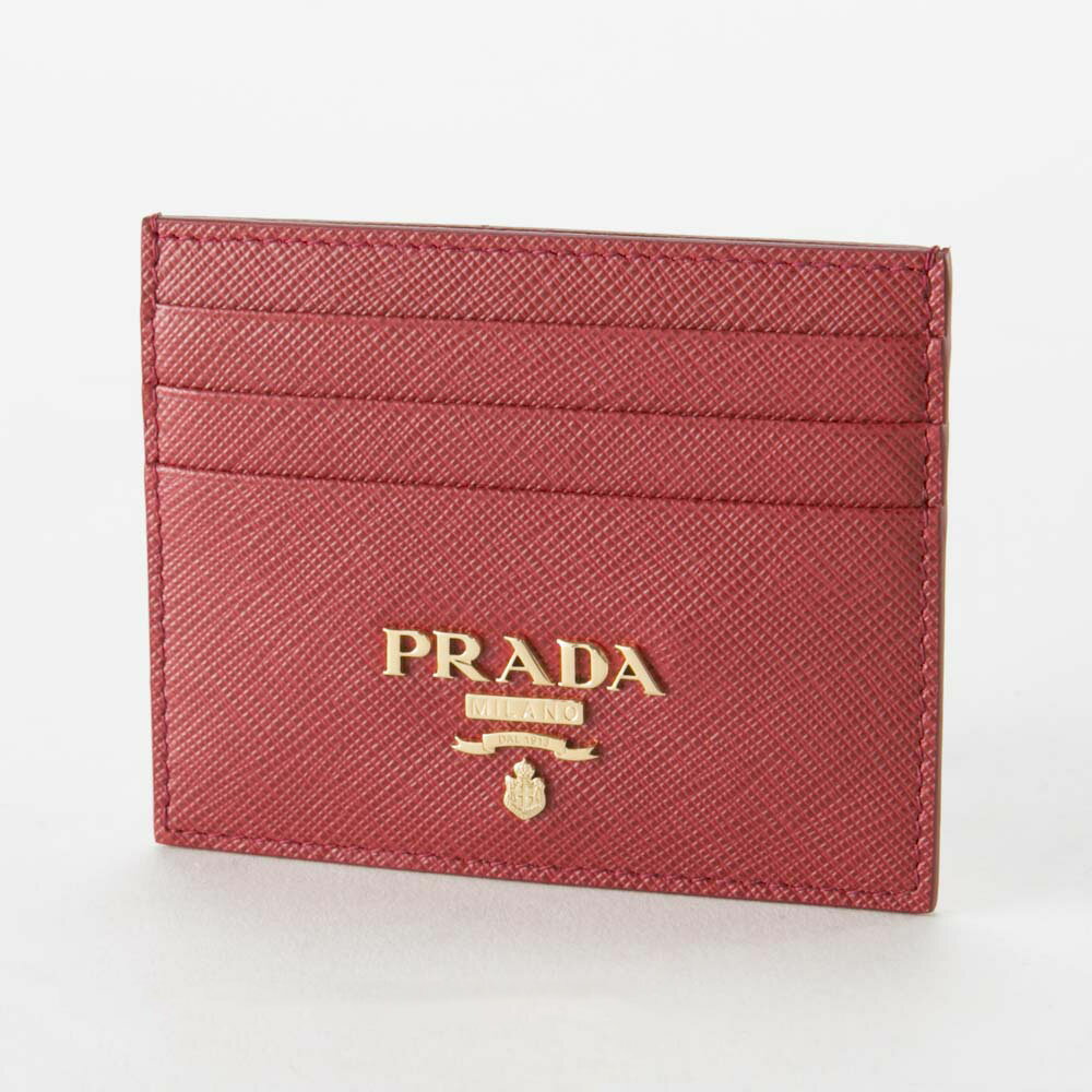 プラダ 名刺入れ 【5月18日−20日限定★クーポン配布中】プラダ PRADA マチ無しカードケース SAF.METAL/FUOCO 1MC025-QWA　　フィットハウス