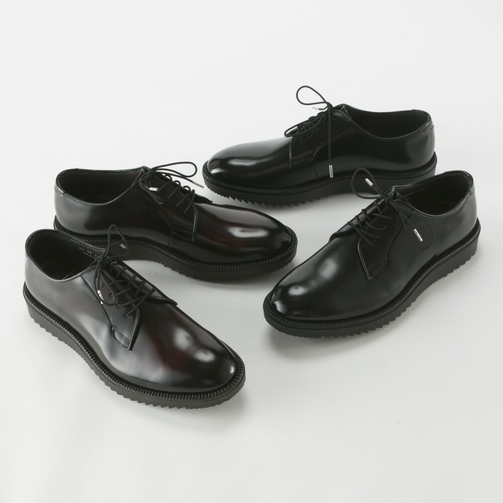 エリアエフ ERIA-F 本革 レザー ポストマンシューズ　プレーン短靴 EF-004　　フィットハウス