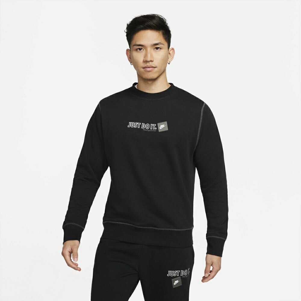 【9月3日-4日限定★クーポン配布中】ナイキ NIKE メンズトップス NSW JDI FT L/S クルー DD6247　 ギフトラッピング無料