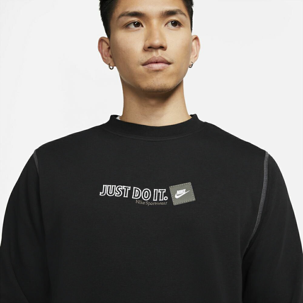 【9月3日-4日限定★クーポン配布中】ナイキ NIKE メンズトップス NSW JDI FT L/S クルー DD6247　 ギフトラッピング無料