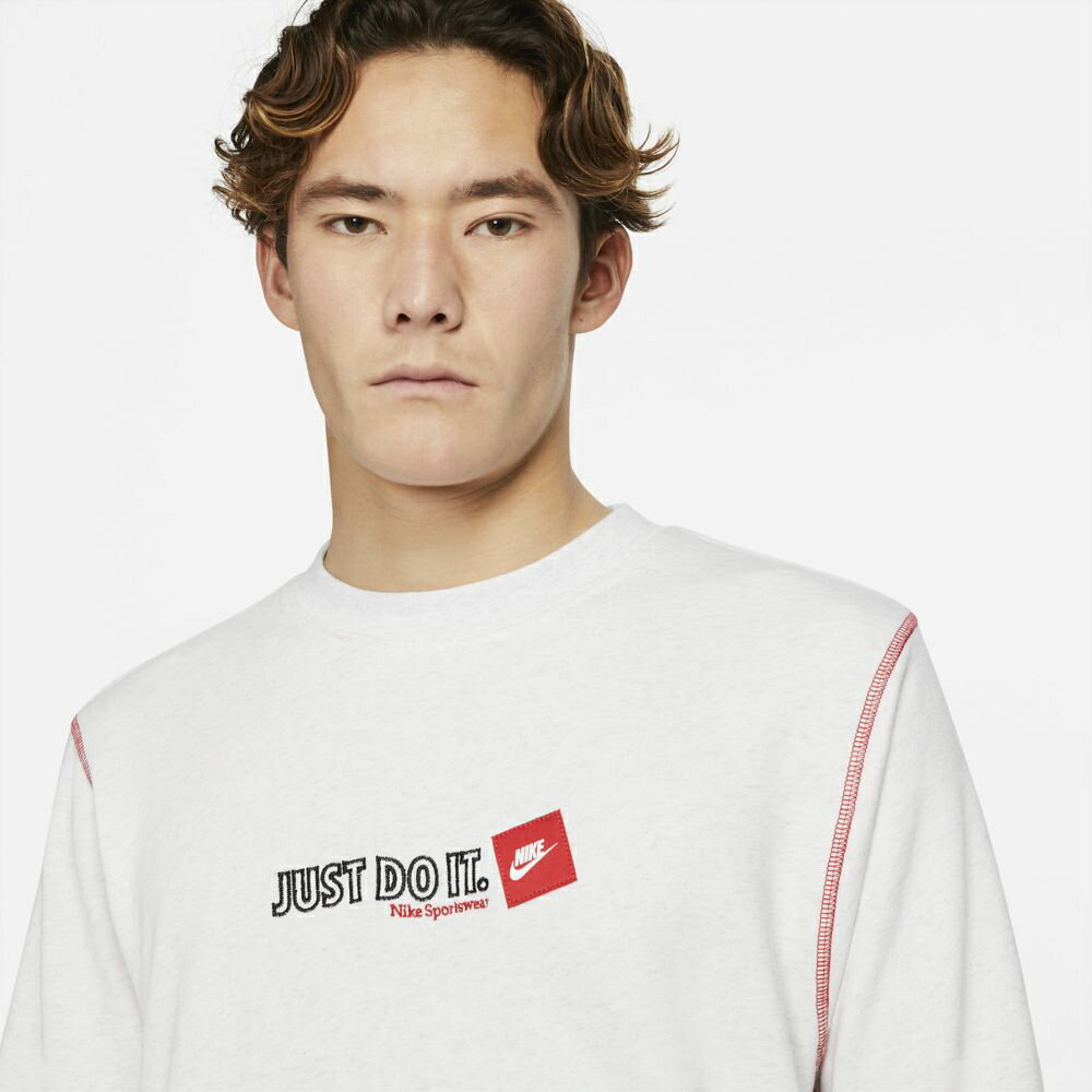 【9月3日-4日限定★クーポン配布中】ナイキ NIKE メンズトップス NSW JDI FT L/S クルー DD6247　 ギフトラッピング無料