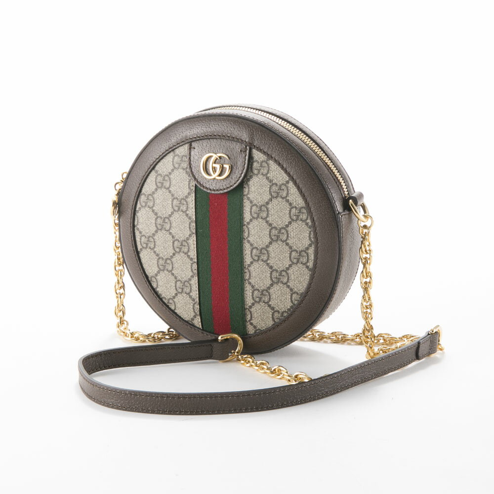 グッチ ショルダーバッグ（レディース） 【5月10日−12日限定★クーポン配布中】グッチ GUCCI GGスプリームラウンドミニチェーンショルダーバッグ OPHIDIA 550618 96I3B　　フィットハウス