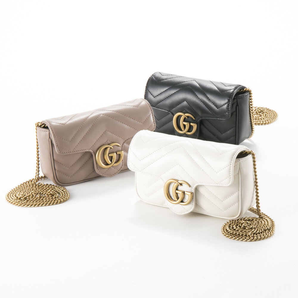 グッチ ショルダーバッグ（レディース） 【5月10日−12日限定★クーポン配布中】グッチ GUCCI GG MARMONT キルティングレザーミニチェーンショルダーバッグ 476433 DTDCT　　フィットハウス