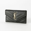 イヴ・サンローラン 【5月3日−6日限定★クーポン配布中】サンローラン SAINT LAURENT コイケース・小銭入れ フラグメントケースカード入れ付き 612808BOW01　　フィットハウス