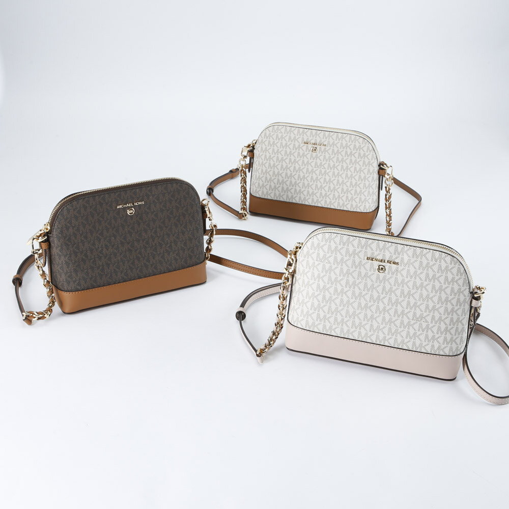 Rakuten - マイケルコース MICHAEL KORS ショルダーバッグ JET SET CHARM DOME PVCシグネチャー LG CROSSBODY 32T1GT9C3B　　フィットハウス
