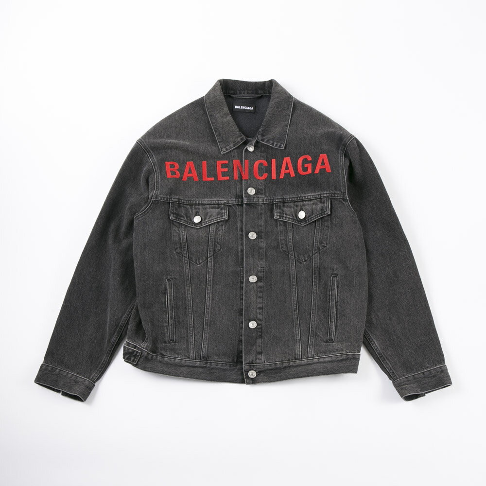 【5/15抽選で全額ポイントバック企画！2人に1人が当選！！】バレンシアガ BALENCIAGA メンズアウター DENIM JACKET 594424TBP47/01　　フィットハウス