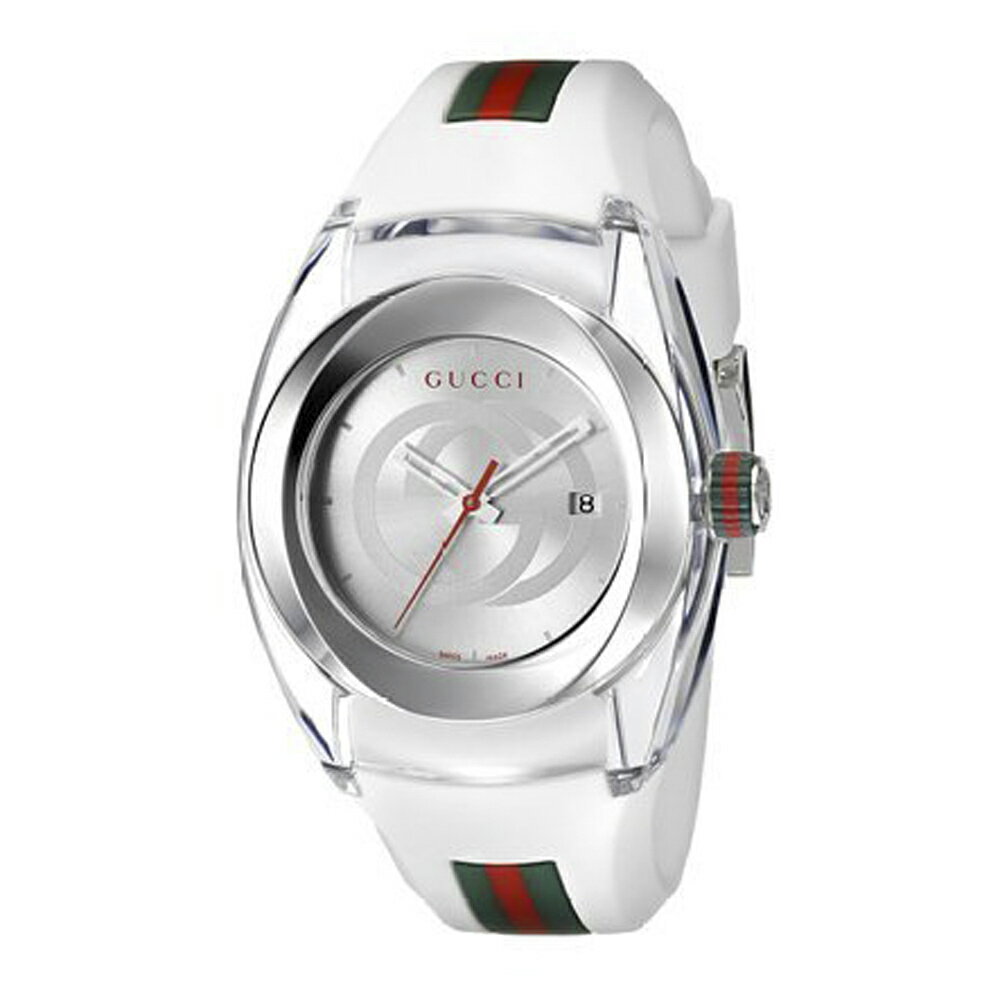 【5/15抽選で全額ポイントバック企画！2人に1人が当選！！】グッチ GUCCI レディース腕時計 SYNC ラバーベルトLウォッチ YA137302　　フィットハウス