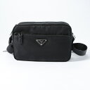 【5月1日-5月6日限定★クーポン配布中】プラダ PRADA ショルダーバッグ ReNylon 前ポケット付ショルダー/NERO 1BC167-RV44-B1M フィットハウス(4)