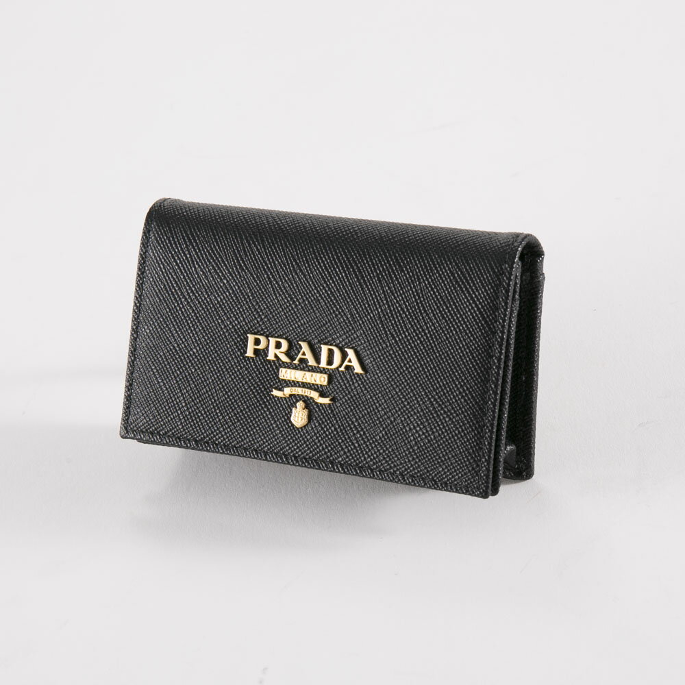 プラダ 名刺入れ 【5月18日−20日限定★クーポン配布中】プラダ PRADA 名刺入れ SAF.MET/NERO 1MC122-QWA　　フィットハウス