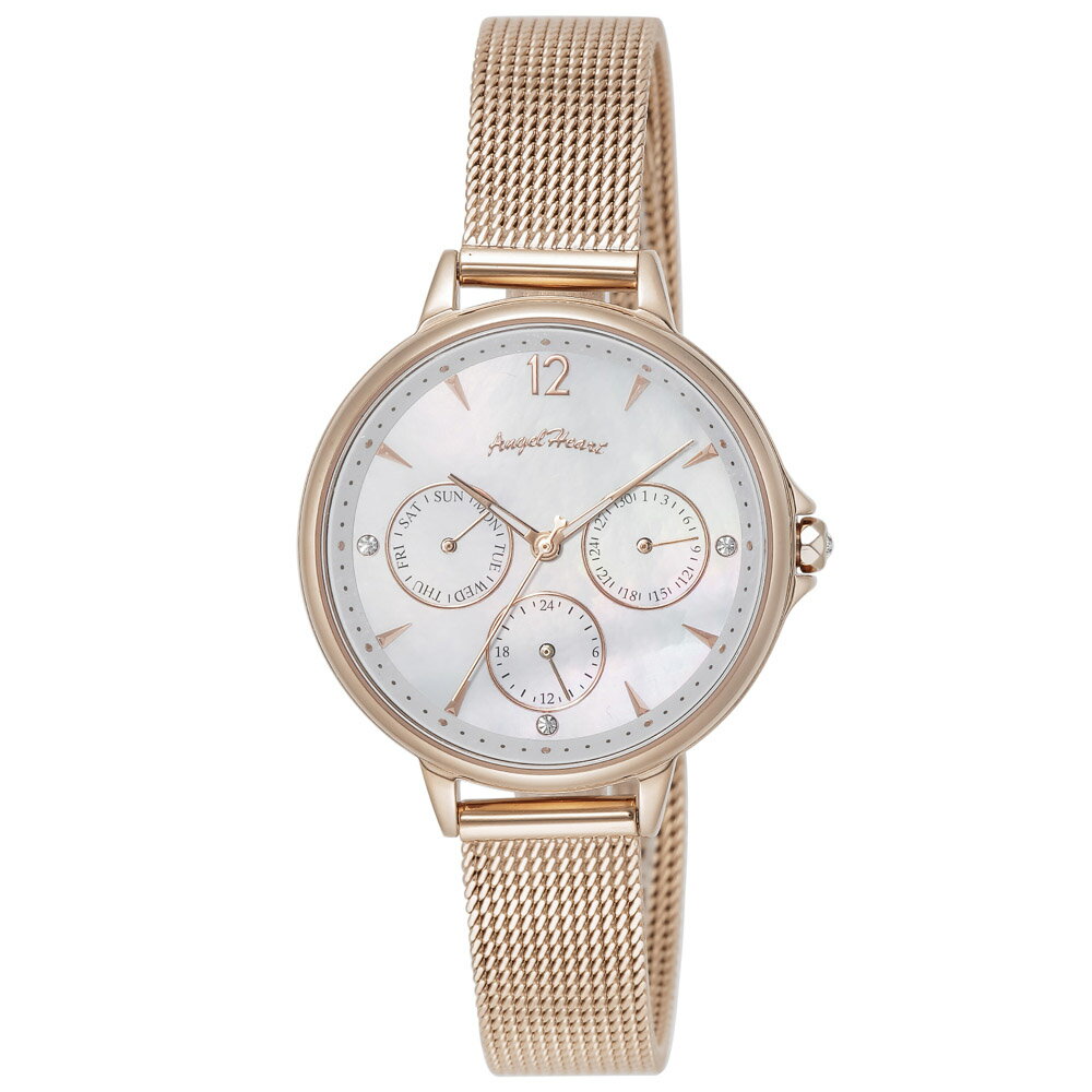 Rakuten - エンジェルハート Angel Heart 腕時計 Luxe ソーラー SSメッシュLウォッチ LU33PG　　フィットハウス