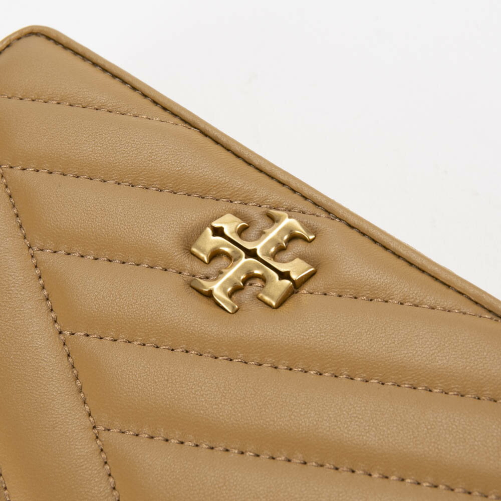 トリーバーチ TORY BURCH 長財布 KIRA CHEVRON QUILT レザ−ラウンド 90348　　フィ...