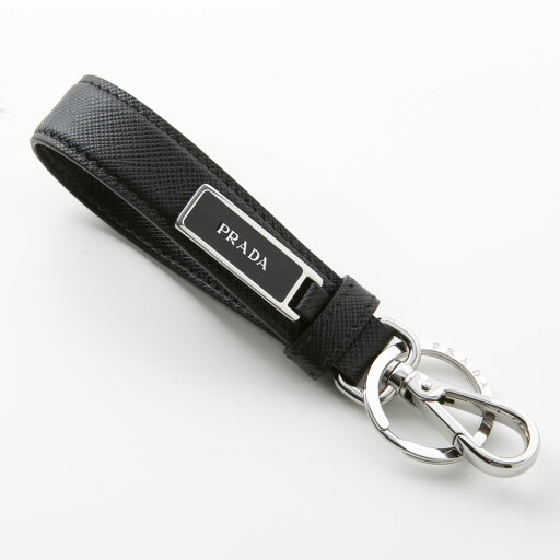 プラダ PRADA キーリング SAF.ロゴプレート付/NERO 2PP709-053 フィットハウス プラダ PRADA キーリング SAF.ロゴプレート付/NERO 2PP709-053 フィットハウス