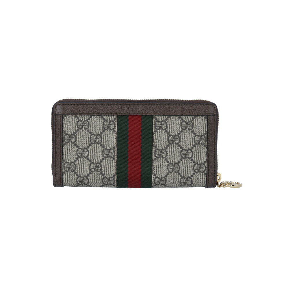 【3月25日限定★ポイント5倍】【3月23日-25日限定★クーポン配布中】グッチ GUCCI GGスプリーム OPHIDIA ラウンド長財布 523154 96IWG　　フィットハウス