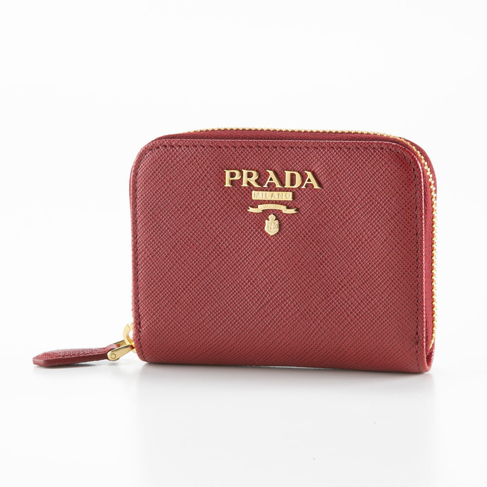 【5月18日−20日限定★クーポン配布中】プラダ PRADA 小銭入れ SAF.METAL ラウンド/FUOCO 1MM268-QWA　　フィットハウス