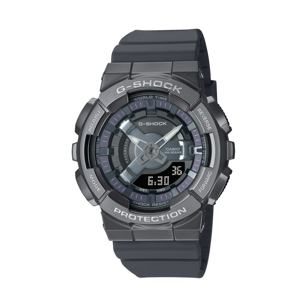 【5月18日−20日限定★クーポン配布中】ジーショック G-SHOCK 腕時計 Metal Covered GM-110 アナデジMウォッチ GM-S110B-8AJF　　フィットハウス